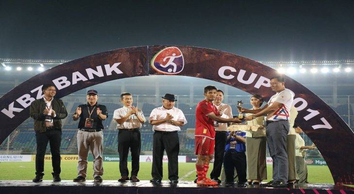 U22 Myanmar thất bại ở giải tứ hùng KBZ Bank Cup 2017