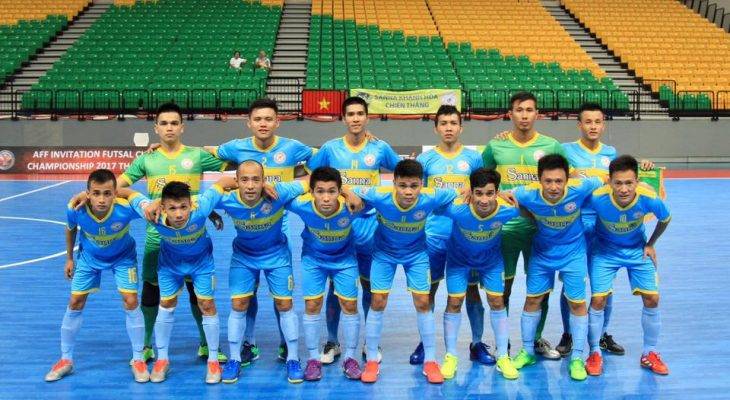 Sanna Khánh Hòa thắng lớn tại giải Futsal các CLB Đông Nam Á