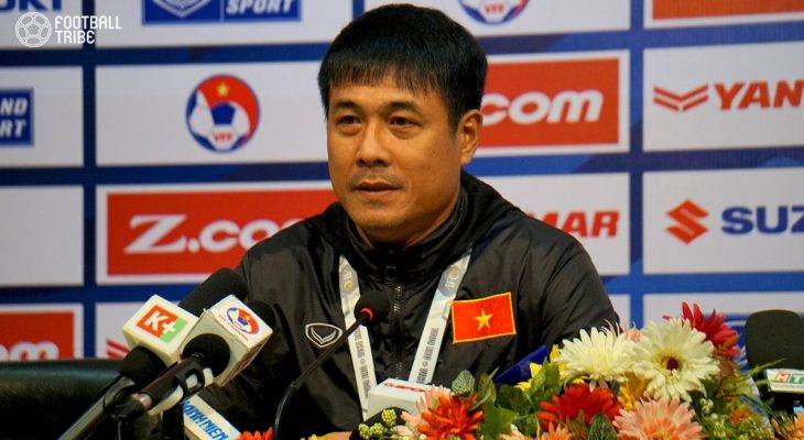 HLV Nguyễn Hữu Thắng rất hài lòng sau trận thắng đậm Timor Leste