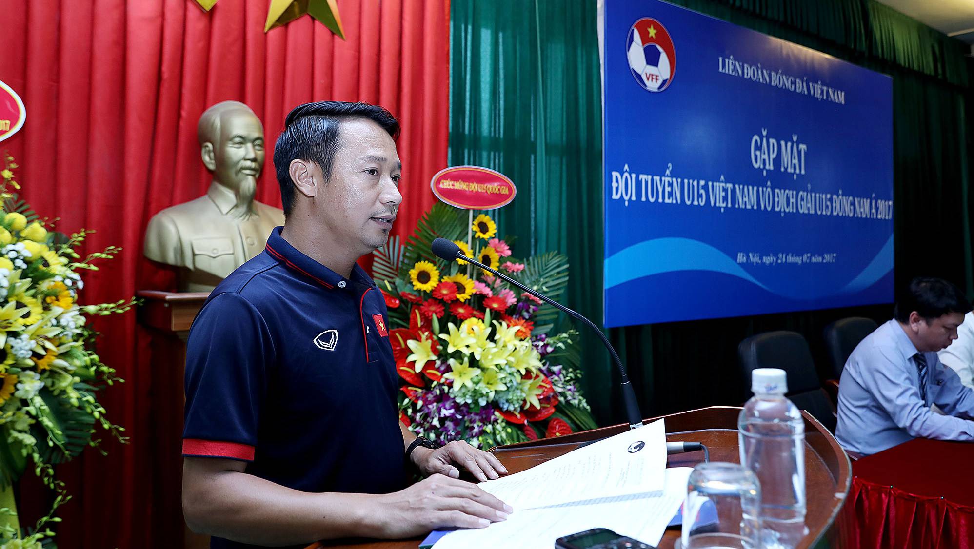 ĐT U15 quốc gia nhận thêm tiền thưởng từ VFF – Football Tribe Vietnam