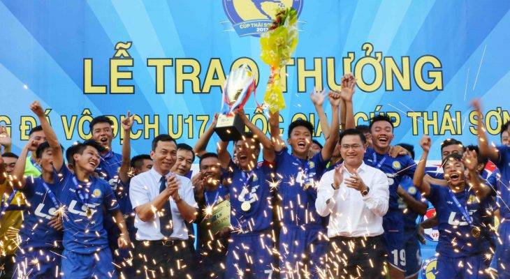 VCK U17 Quốc gia – Cúp Thái Sơn Nam 2017: PVF lần thứ ba lên ngôi vương