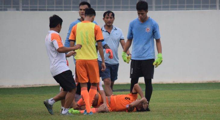 Gặp chấn thương nặng, cầu thủ trẻ Đà Nẵng nghỉ hết V.League