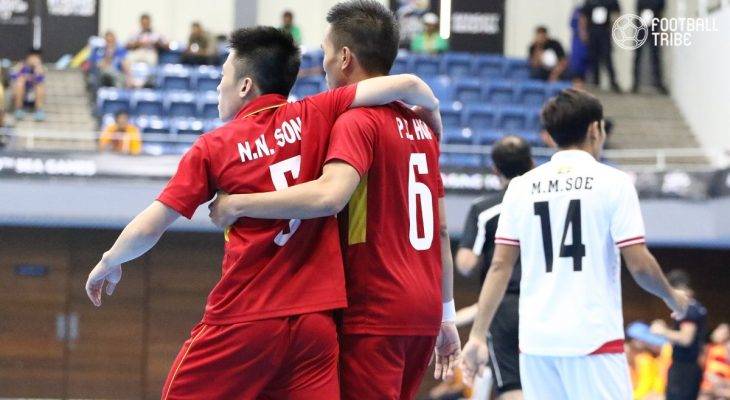 Futsal Việt Nam thắng kịch tính Trung Quốc