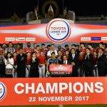 Giành League Cup Thái Lan, Muangthong dự Mekong Cup 2017