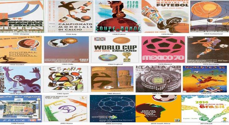 World Cup và lịch sử qua tranh cổ động