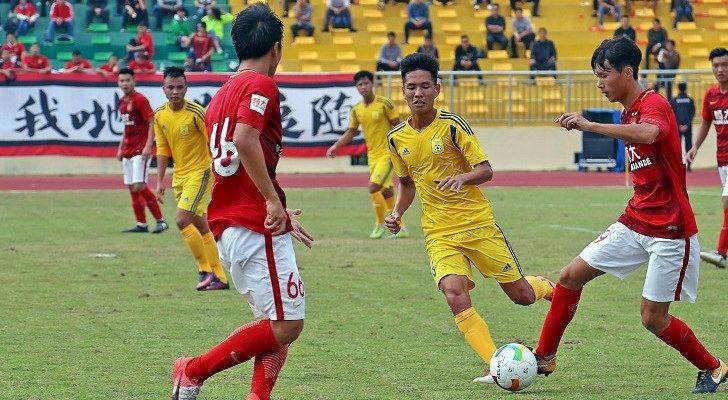 Thua đội bóng Thái Lan, Nam Định về nhì giải giao hữu ở Trung Quốc