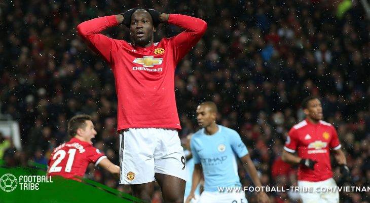 Chùm ảnh: Lukaku “định đoạt” trận derby Manchester