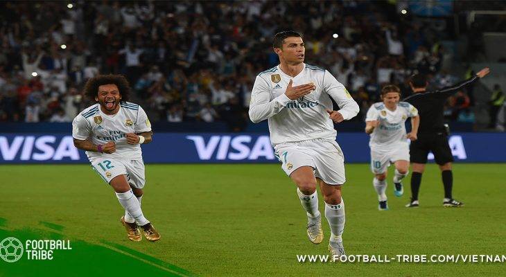 Cristiano Ronaldo bắt kịp kỉ lục của Pele