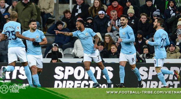 Premier League: Manchester City cô đơn trên đỉnh