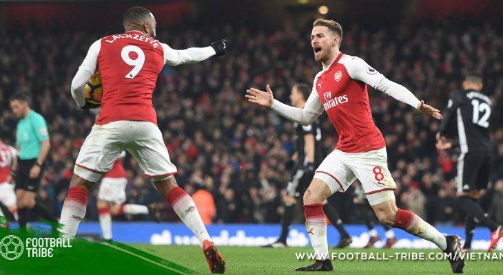 Arsenal mất tiền vệ trụ cột ở trận gặp Chelsea