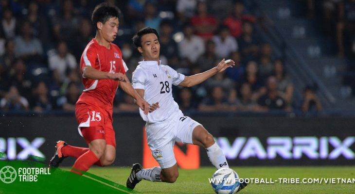 Thua Triều Tiên, U23 Thái Lan tranh HCĐ với Việt Nam