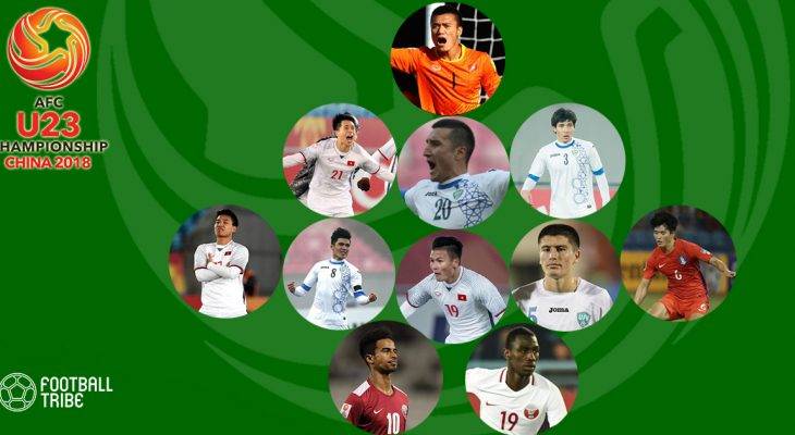 Đội hình tiêu biểu U23 châu Á: Vinh danh Việt Nam
