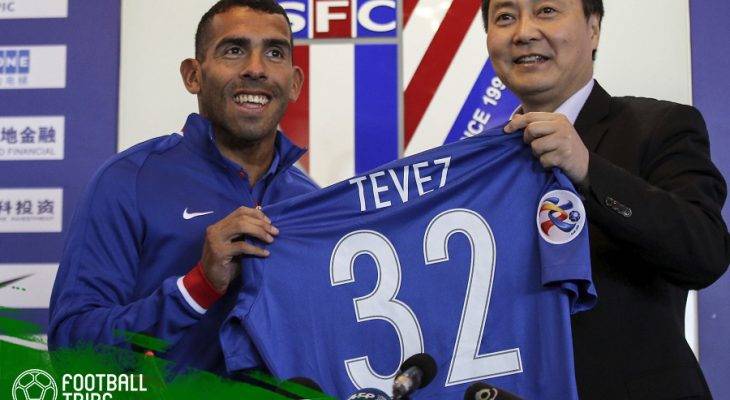 Shanghai Shenhua ra “tối hậu thư” cho Tevez