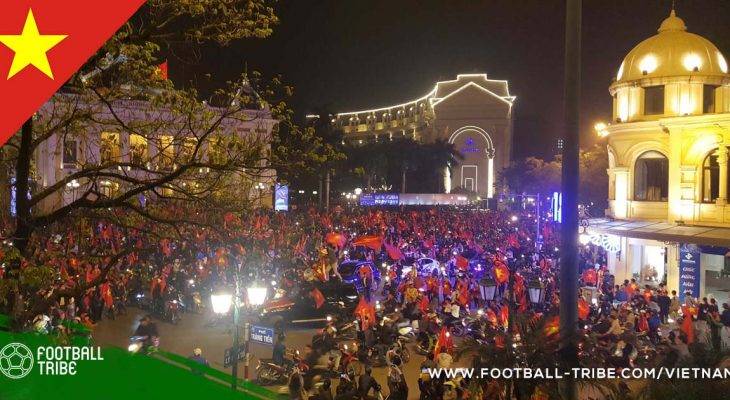 CĐV Việt Nam “trắng đêm” mừng kỳ tích của U23 Việt Nam