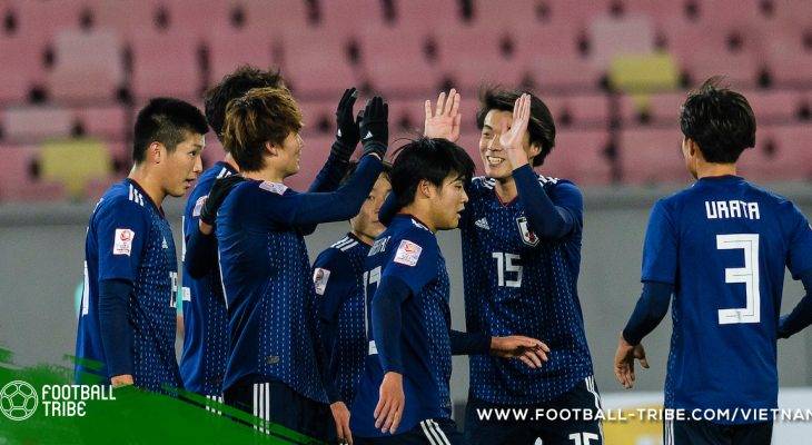 Nhật Bản giành ba điểm ngày ra quân U23 châu Á