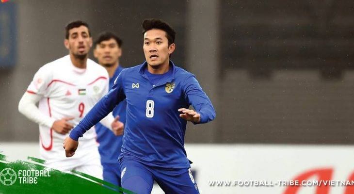 Thua đậm Palestine, Thái Lan trắng tay rời giải U23 châu Á