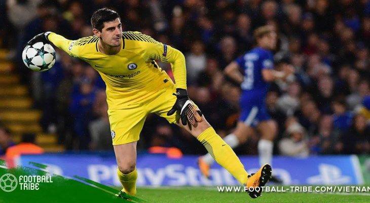 Courtois gia hạn hợp đồng với Chelsea