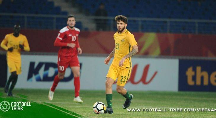 Sao U23 Australia mơ được dự World Cup 2018