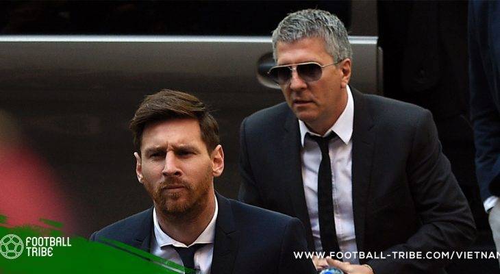 Cha Messi xác nhận khả năng rời Barcelona của con trai