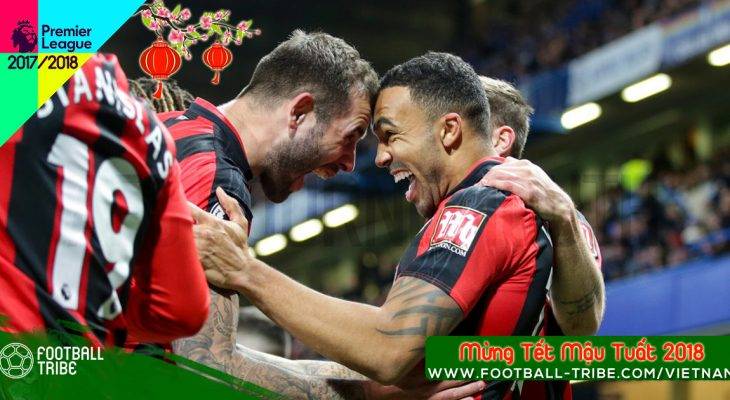 Vòng 25 Premier League 2017/18: Bournemouth “đại náo” Stamford Bridge