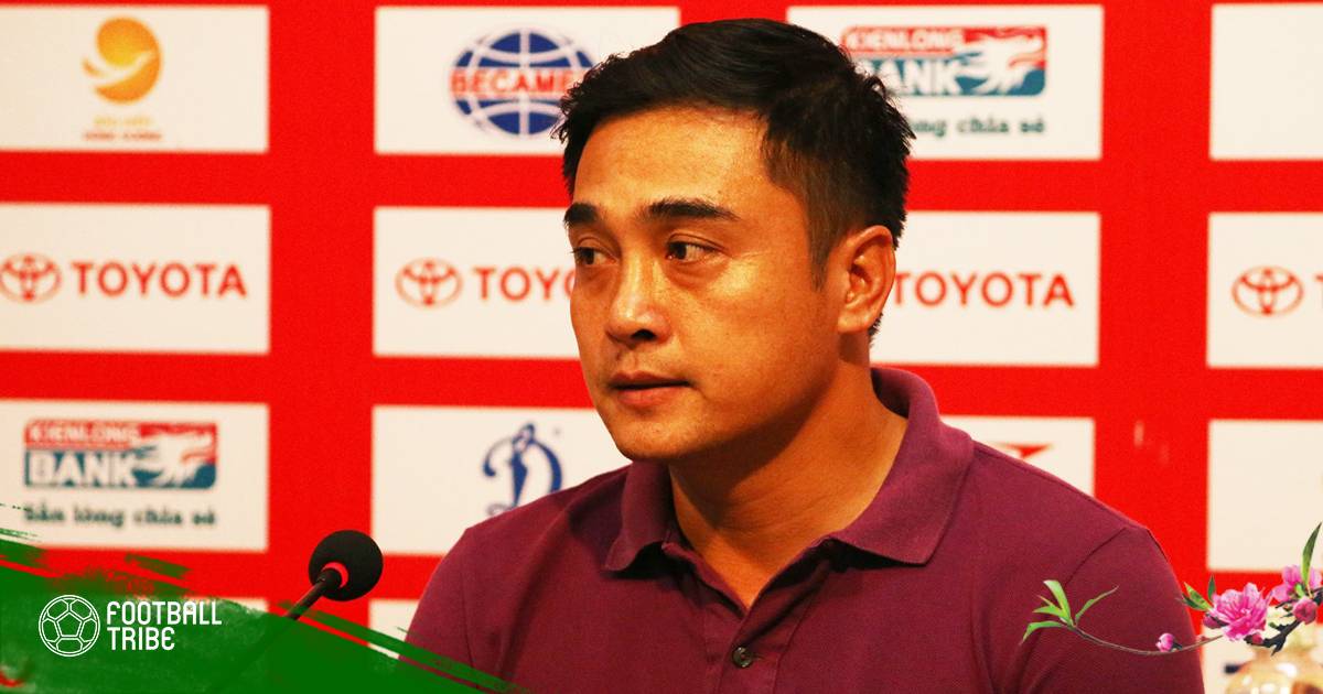 Hoà Nam Định, HLV FLC Thanh Hoá kiến nghị loại trọng tài chính khỏi V.League