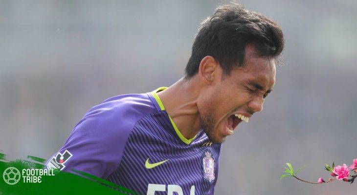 Teerasil Dangda ghi bàn ngay trận ra mắt J1 League