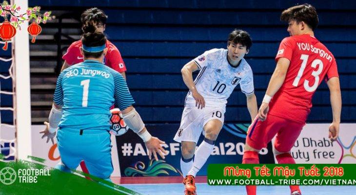 Thầy cũ của Futsal Việt Nam đưa Nhật Bản vào tứ kết châu Á