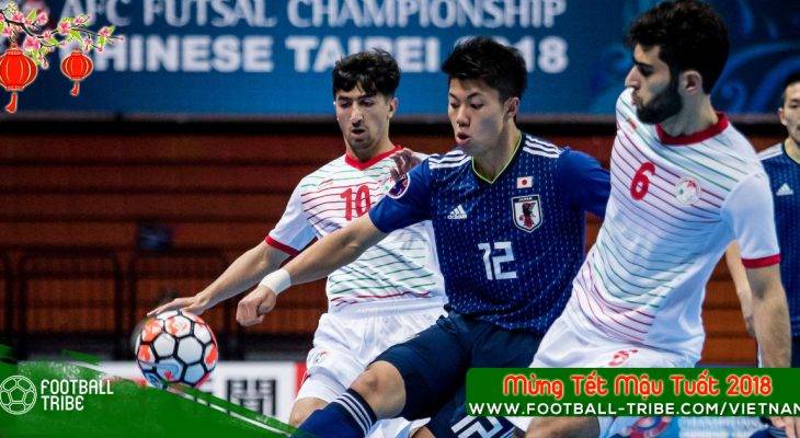 Nhật Bản khởi đầu thuận lợi ở giải Futsal châu Á 2018