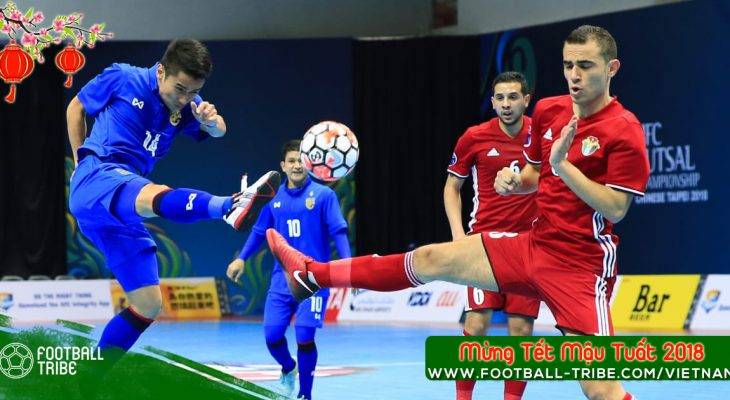 Futsal châu Á 2018: Thái Lan thắng lớn trận ra quân