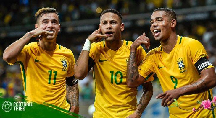 Rò rỉ bộ ‘cánh’ mới của Đội tuyển Brazil tại World Cup 2018