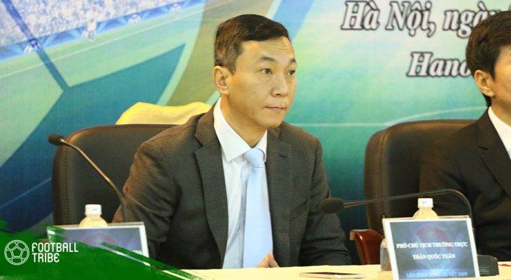 PCT VFF Trần Quốc Tuấn: “ĐT Việt Nam như đá trên sân nhà khi gặp Lào”