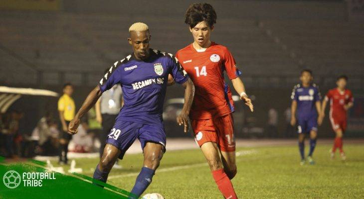 Thắng Nam Định, B.Bình Dương tạm dẫn đầu V.League