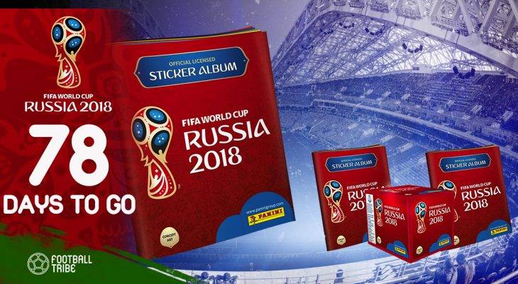 78 ngày tới World Cup: Hơn 24 triệu Đồng cho bộ Sticker World Cup
