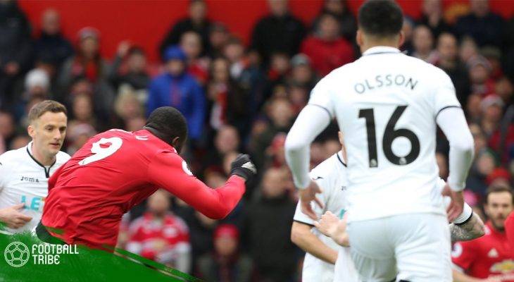 Manchester United 2-0 Swansea : Lukaku và bàn thắng thứ 100 tại Premier League