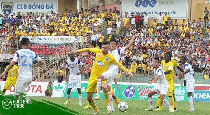 Vòng 4 V.League 2018: Tâm điểm Derby Bắc Trung Bộ