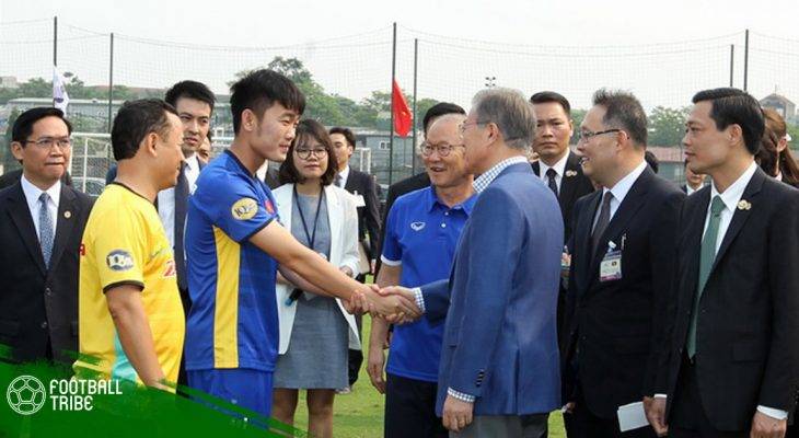 Chuyển động bóng đá Việt 23/3: Tổng thống HQ giao lưu cùng U23 VN