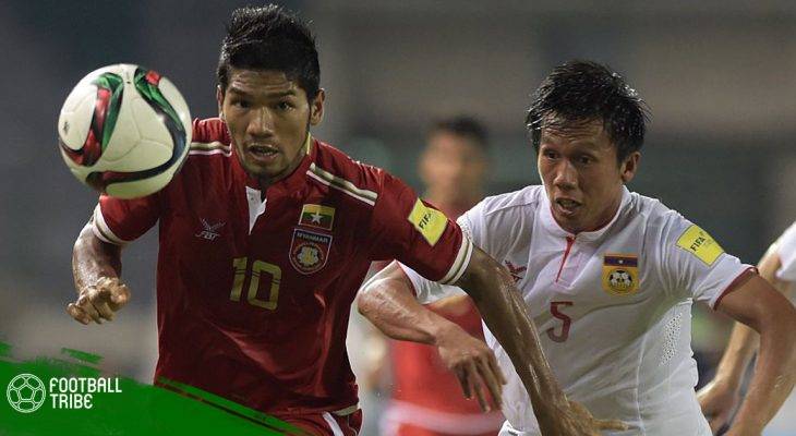 Tiền đạo số 1 Myanmar có nguy cơ lỡ AFF Cup