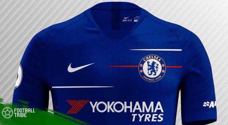 Rò rỉ mẫu áo đấu của Chelsea mùa giải 2018/19