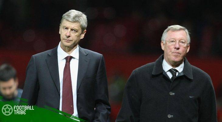 Những màn “đấu khẩu” giữa Arsene Wenger và HLV của Man United