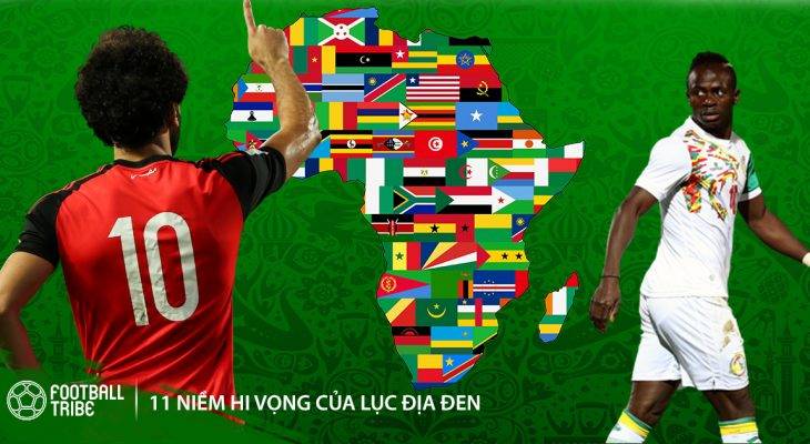 Đội hình All-Star châu Phi tại World Cup 2018: Song sát Salah, Mane