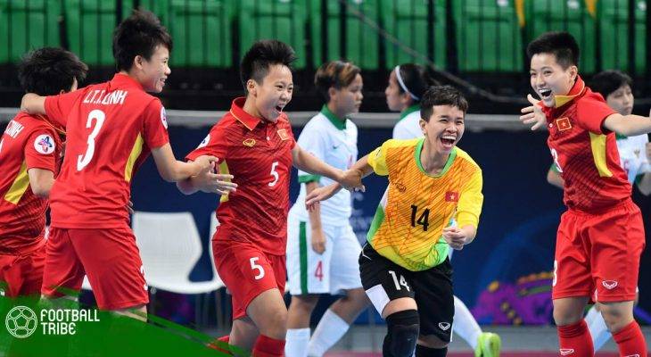 Chuyển động bóng đá Việt Nam ngày 10/5: ĐT Futsal nữ Việt Nam đấu Iran ở bán kết châu lục