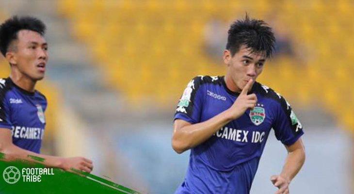 Nguyễn Tiến Linh – chân sút trẻ nhất lập poker tại V.League