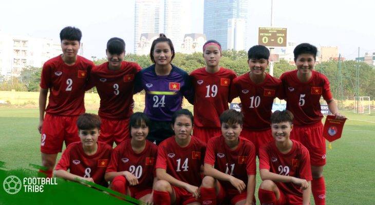 U19 nữ Việt Nam cùng bảng Malaysia ở giải châu Á