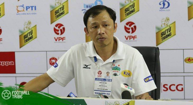 HLV trưởng HAGL: “Minh Vương là cầu thủ chơi đầu hay nhất đội”