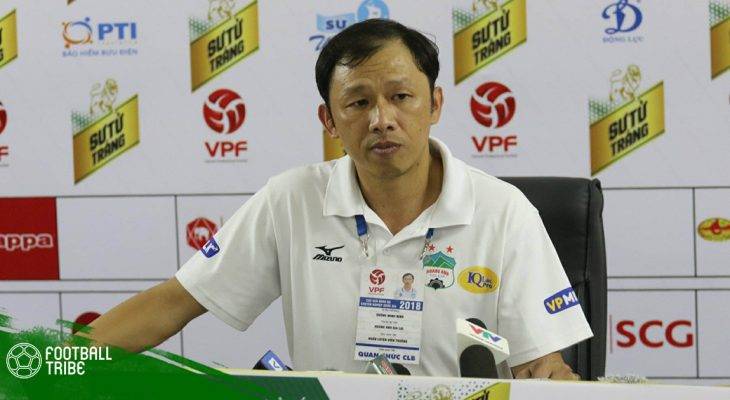 HLV Dương Minh Ninh: “Chúng tôi không chỉ đạo cầu thủ câu giờ”
