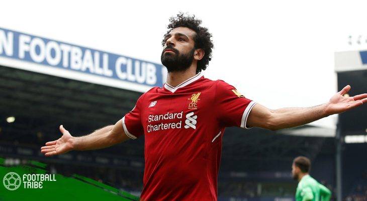 Mohamed Salah tạo dáng với chính… khuôn mặt mình