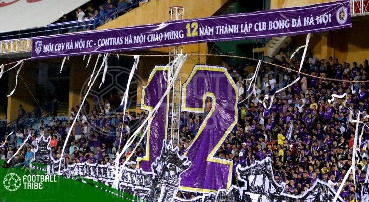 Hà Nội FC ăn mừng chức vô địch tại hồ Hoàn Kiếm