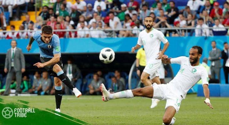 Điểm nhấn Uruguay 1-0 Ả Rập Xê Út: Bảng A ngã ngũ!