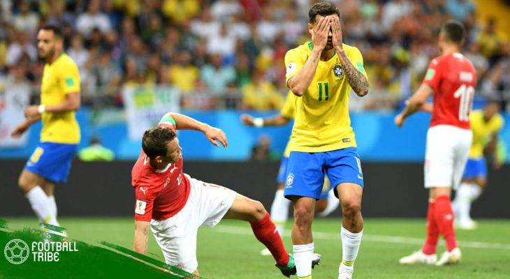 Brazil 1-1 Thụy Sĩ: Cái giá của sự cầu toàn