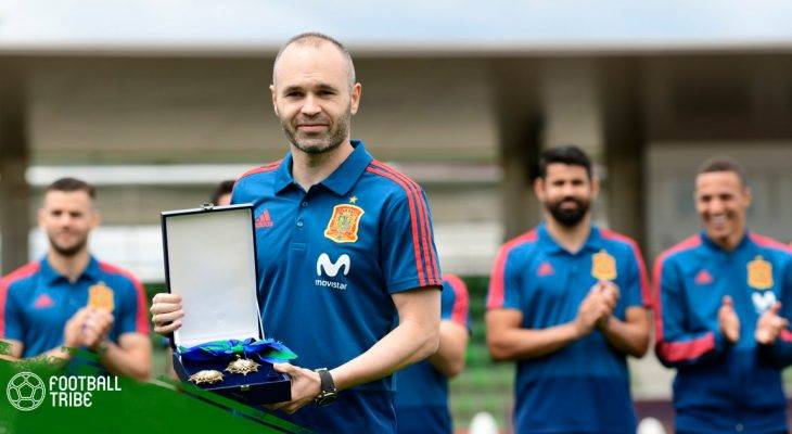 Bản tin chiều 6/6: Iniesta nhận huân chương từ Thủ tướng Tây Ban Nha